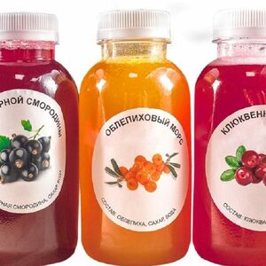 Морс облепиховый собственного приготовления