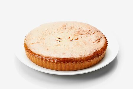 Пирог с вишней и клубникой