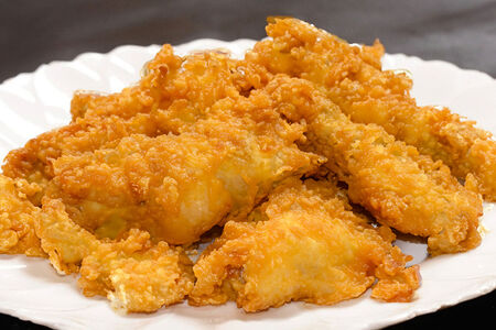 Куриное филе в сухарях
