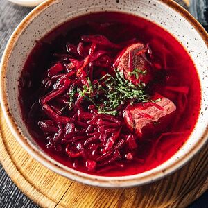 Борщ с говядиной