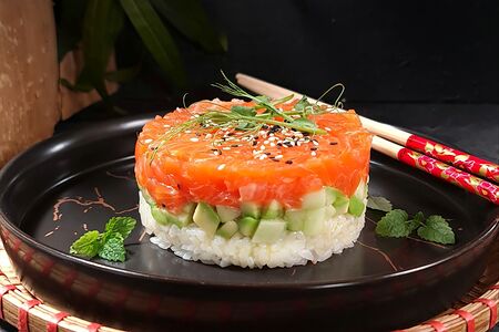 Тартар из лосося