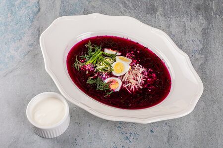 Суп свекольник