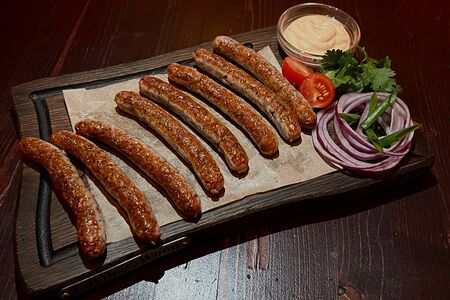 Колбаски на углях