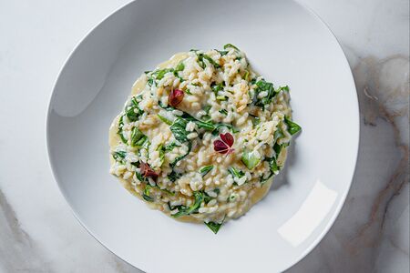 Ризотто со шпинатом