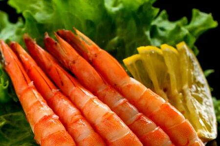 Сашими креветка