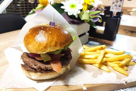 Барбекю бургер