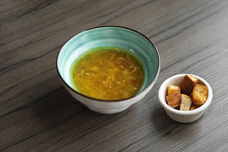 Супчик с лапшой и курицей