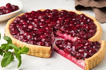 Пирог вишневый