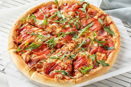 Барбекю New 26 см тонкое тесто