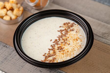 Крем-суп Курица-грибы