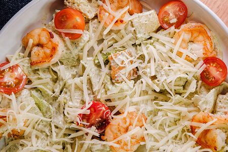 Цезарь с креветками