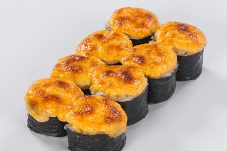 Ролл запеченный с крабом
