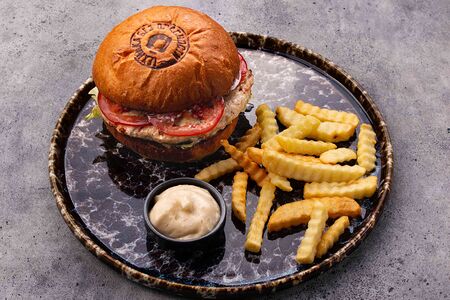 Бургер из индейки