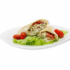 Шаурма Грибная в пшеничном лаваше