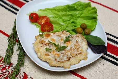 Эскалоп по-гусарски