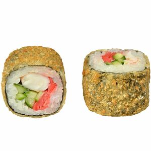 Горячий ролл с креветкой