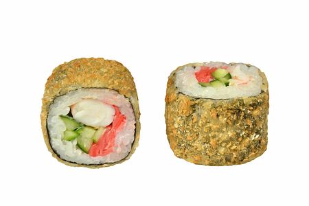 Горячий ролл с креветкой