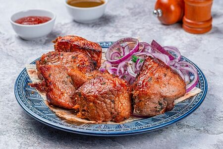 Шашлык из телячьей вырезки