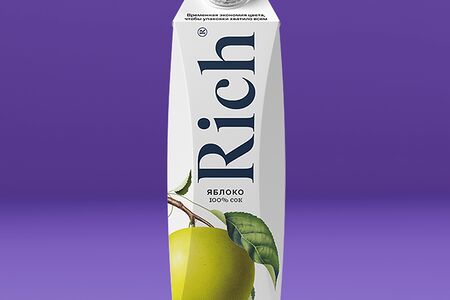 Сок Rich яблоко 1 л