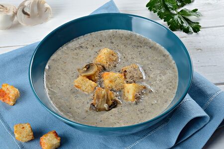 Крем-суп грибной