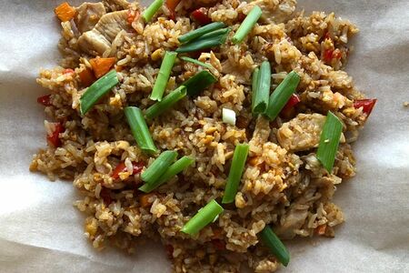 Фрайд райс с курицей