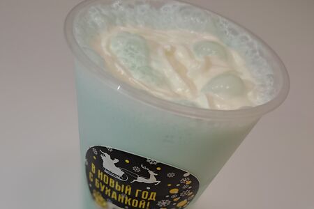 Лимонад Голубое небо на молоке