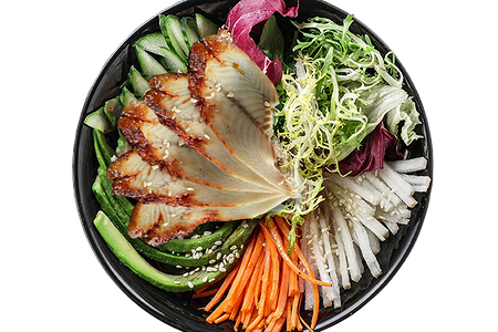 Поке с угрём