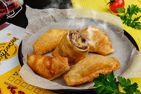 С говядиной и свининой