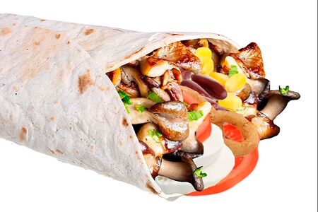 Ролл с вешенкой