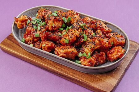 Хангуг чикен в кисло-сладком соусе