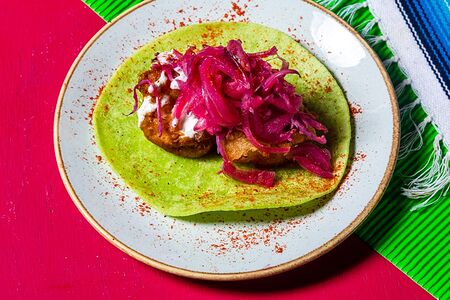 Тако Гобернадор с креветкой