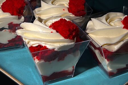 Трайфл малиновый