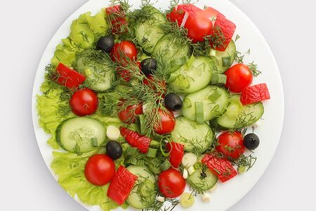 Овощная тарелка