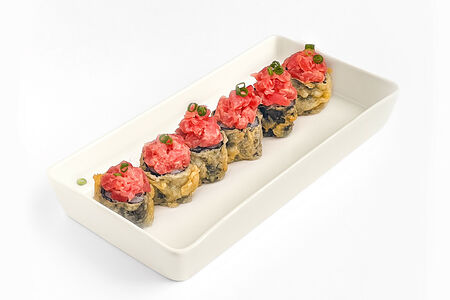 Теплый ролл с тунцом 6 шт