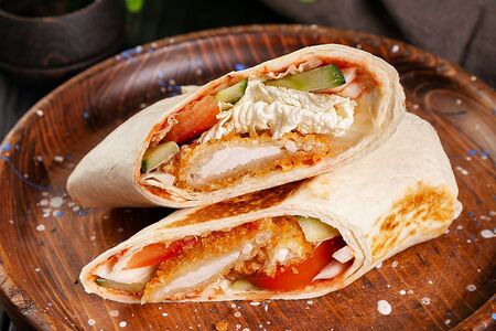 Тортилья с креветкой