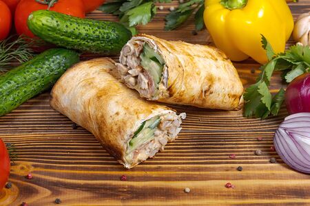 Шаурма с курицей