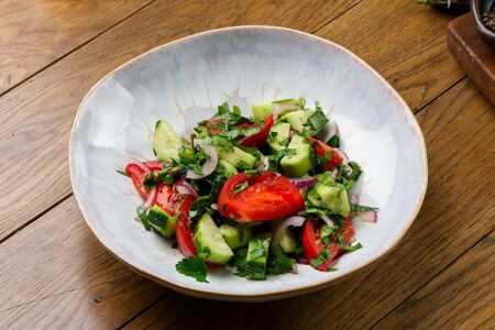 Салат Овощной по-грузински со специями