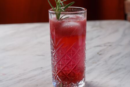 Лимонад Малина-розмарин