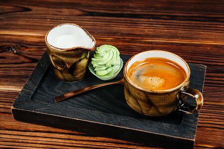 Американо с молоком