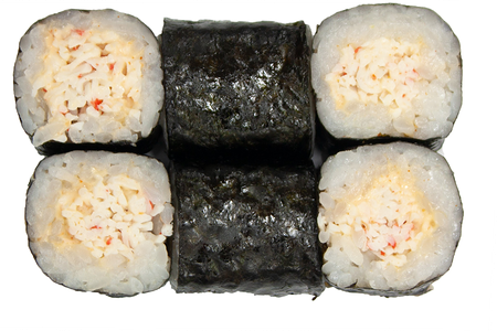 Мини-ролл со снежным крабом 6 шт