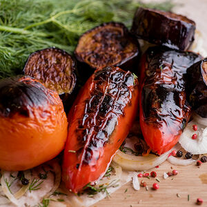 Овощи на мангале