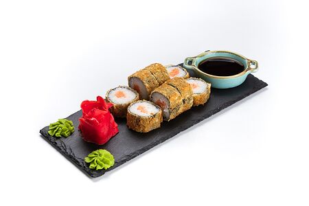 Роллы Сяке темпура