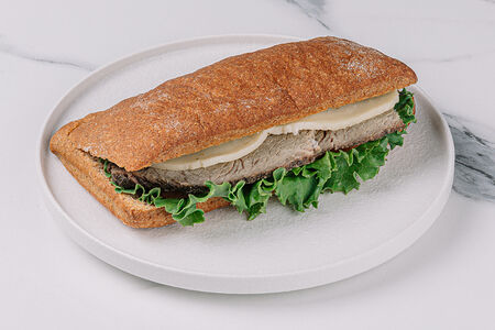 Гречишный сендвич с кониной