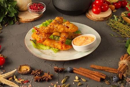 Креветки темпура