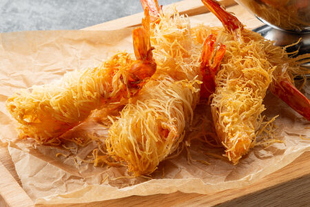 Креветки в тесте Катаифи S