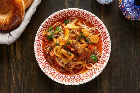 Уйгурский лагман