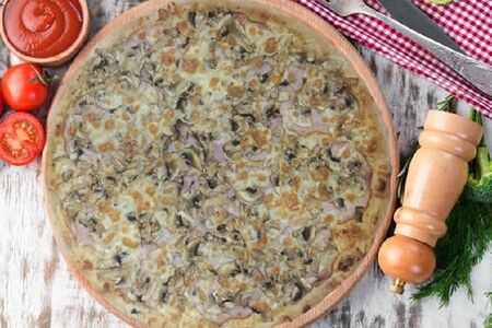 Ветчина и грибы