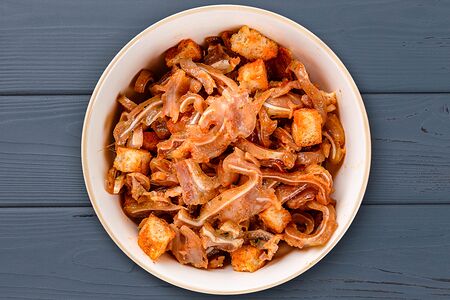 Уши свиные с перцем