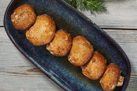 Шампиньоны гриль