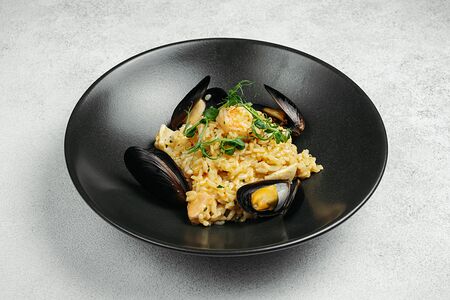 Ризотто с морепродуктами